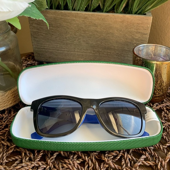 Lacoste Other - Kids Lacoste Sunglasses with hard cover case